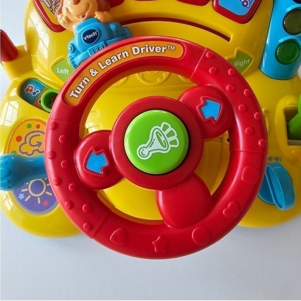 Vtech Turn & Learn Driver Toy - Picture 2 of 9
